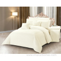 Hotel cotton bed linen and quilt cover set